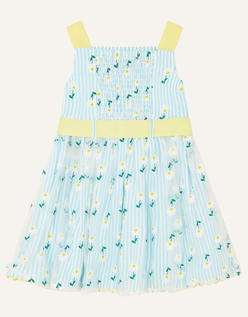 Baby Daisy Stripe Dress Blue Baby Girl Dresses Monsoon Global