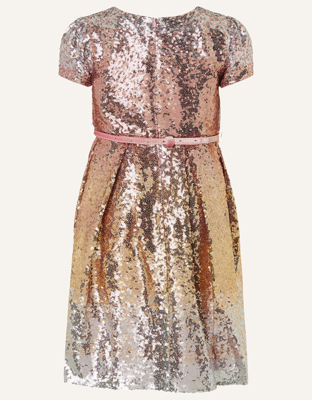 Sparkle Sequin Dress Gold Girls Dresses Monsoon Global