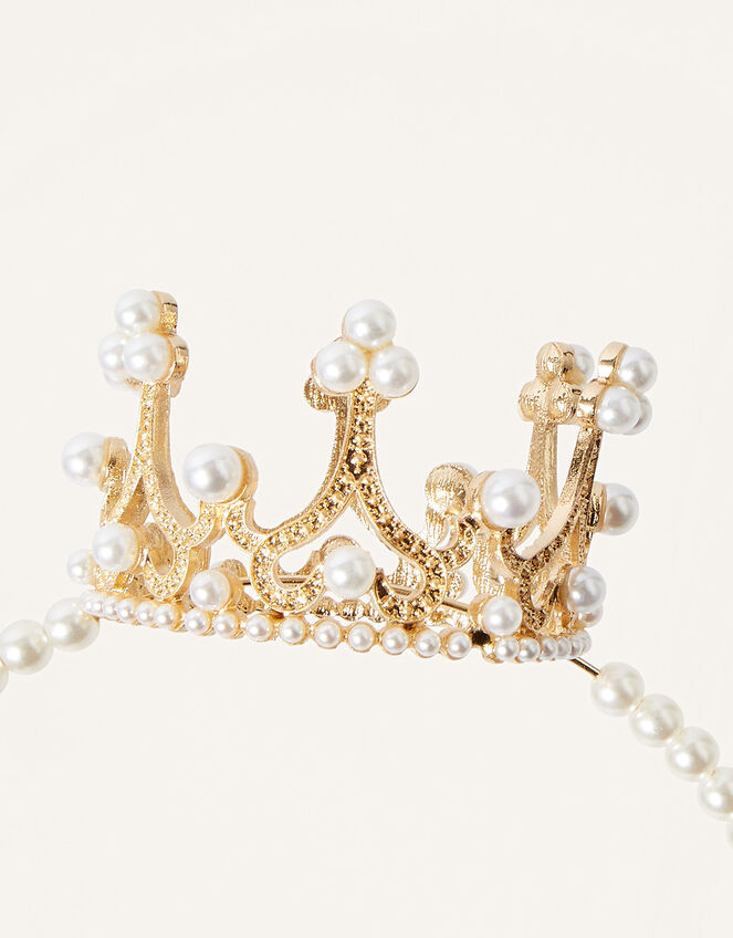 Embellished Crown Headband , , large