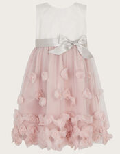 Baby Ianthe Dress, Pink (DUSKY PINK), large