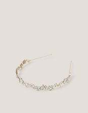 Jewel Flower Bridesmaid Headband, , large