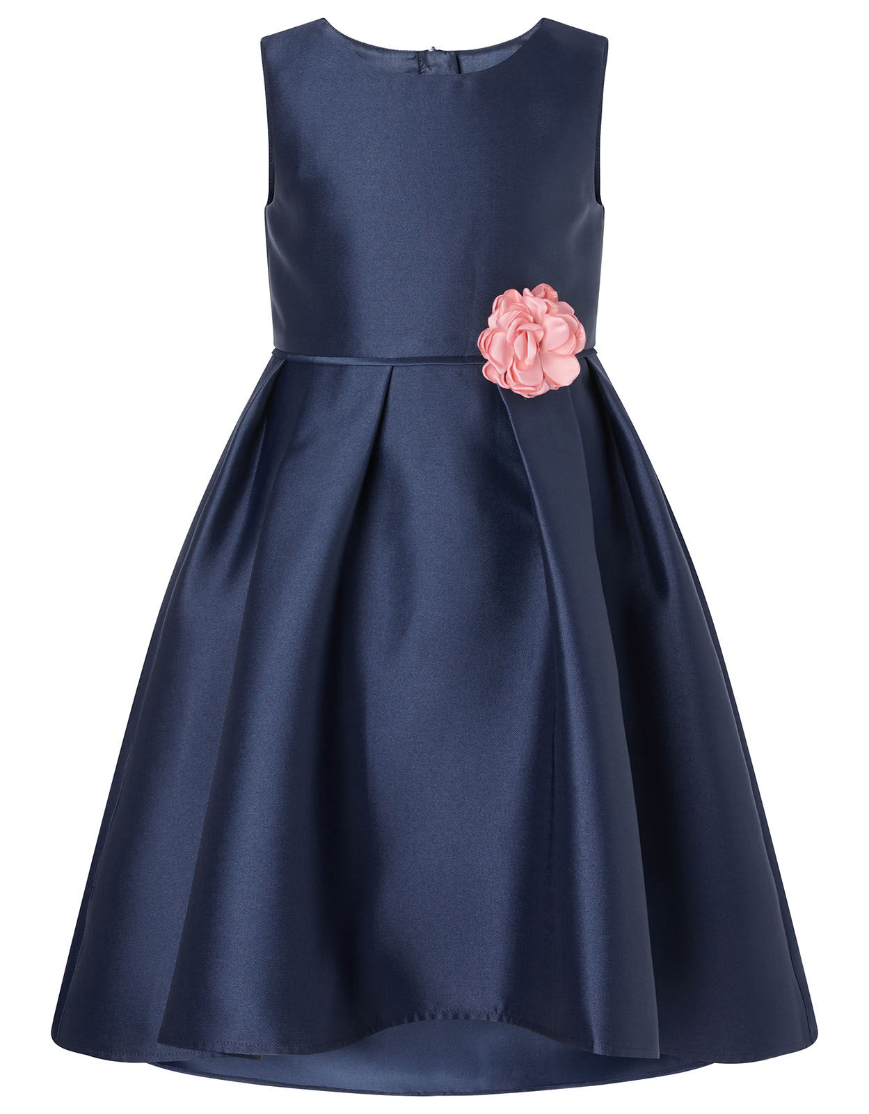 Monsoon navy girls dress shop