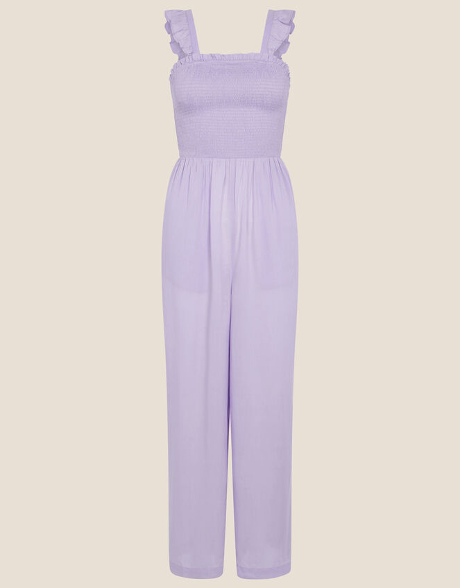 Ruby Ruffle Strap Jumpsuit, Purple (LILAC), large