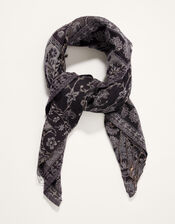 Paisley Jacquard Heritage Blanket Scarf , , large