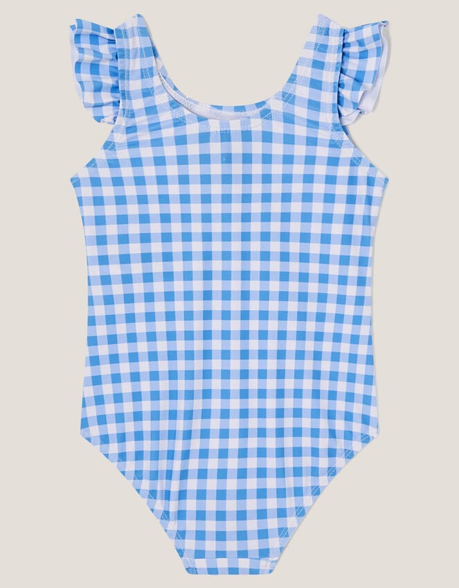 Baby Gingham Seashell Swimsuit, Multi (MULTI), large