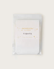 Lacy Butterfly Tights, White (WHITE), large