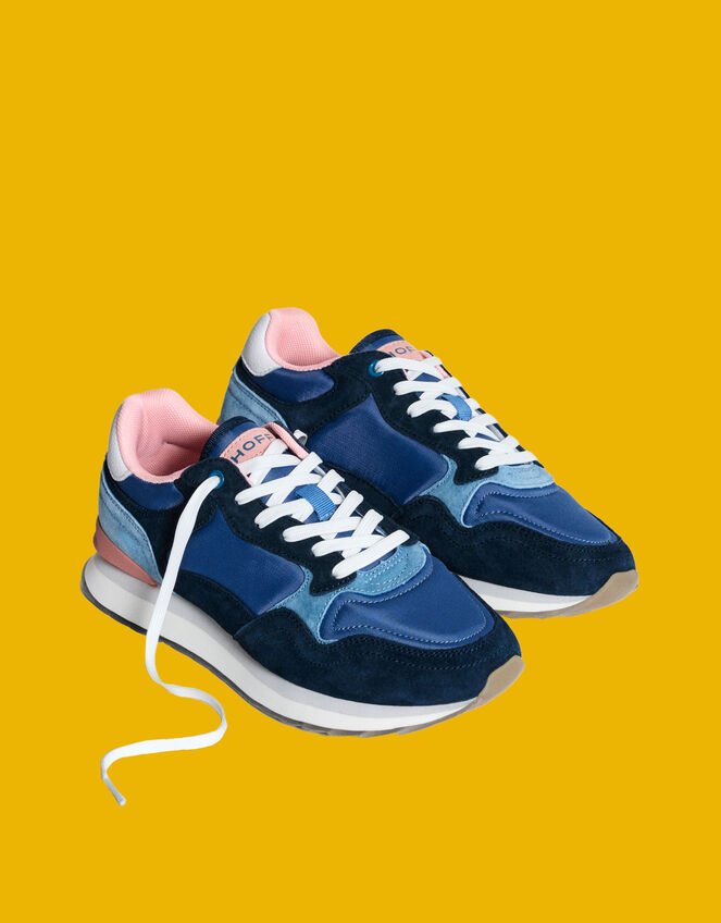 Hoff Cork Trainers, Blue (NAVY), large