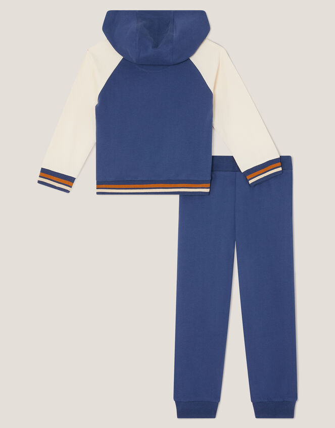 Dinosaur Sweater Set, Blue (NAVY), large