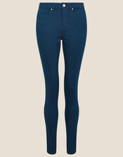 Nadine Regular-Length Skinny Jeans, Blue (PETROL), large