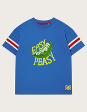 Easy Peasy Graphic T-Shirt, Blue (BLUE), large