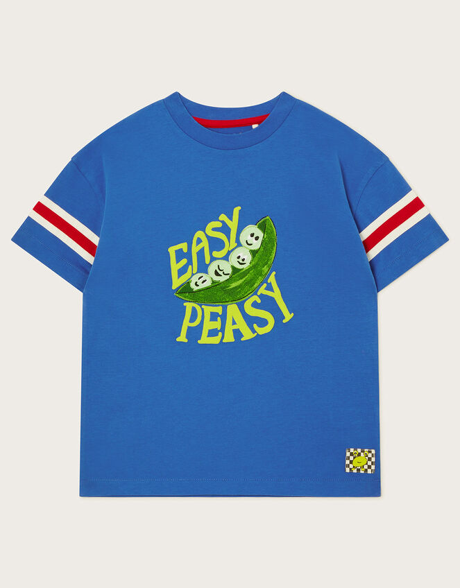 Easy Peasy Graphic T-Shirt, Blue (BLUE), large