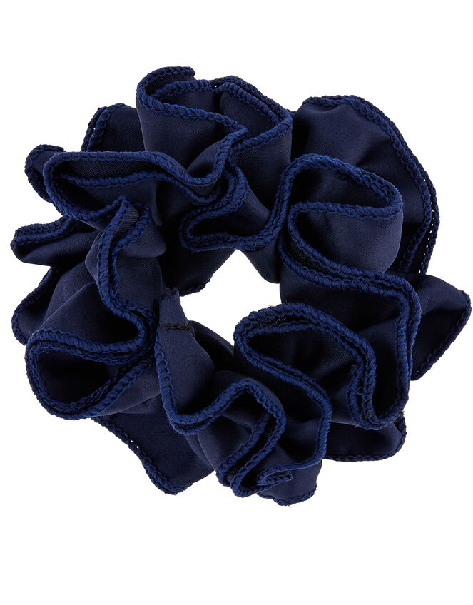 Ruffle School Scrunchie, , large