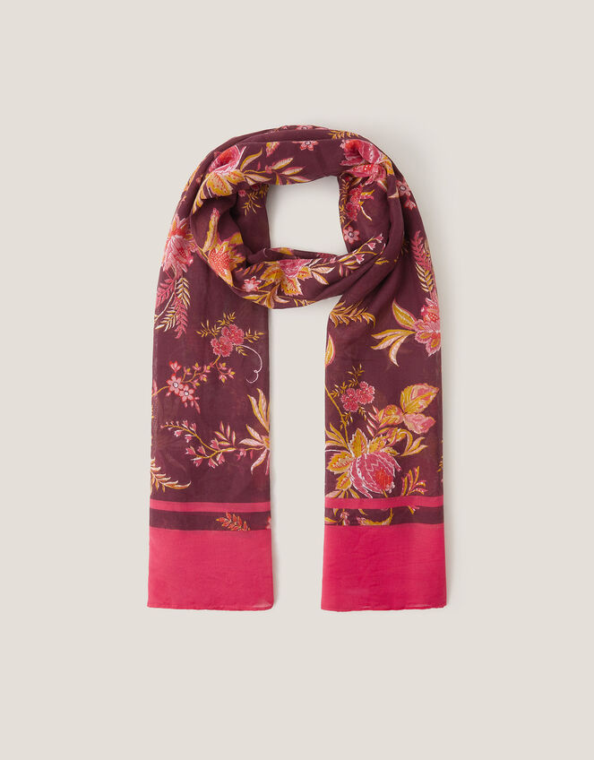 Ilsa Floral Lightweight Scarf, , large