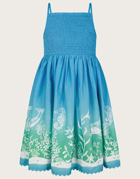 Beach Underwater Dress WWF-UK Collaboration, Blue (BLUE), large