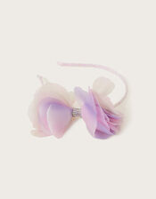 Jojo Ruffle Bow Headband, , large
