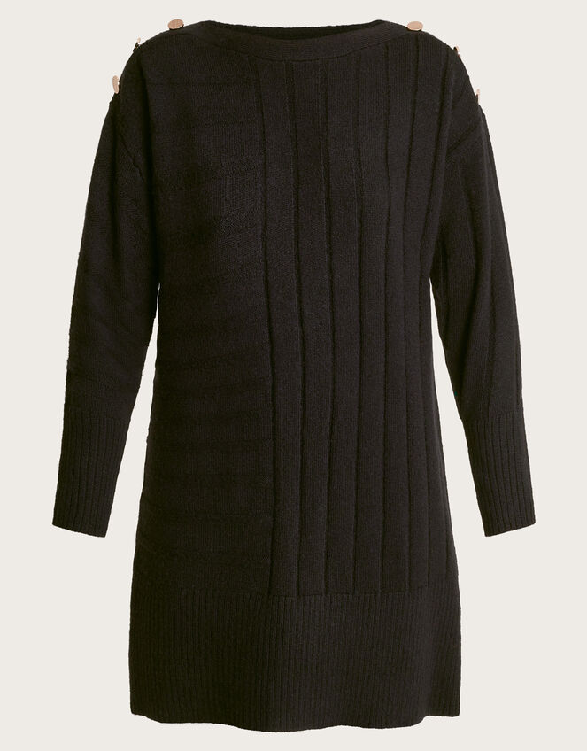Jo Mini Jumper Dress, Black (BLACK), large