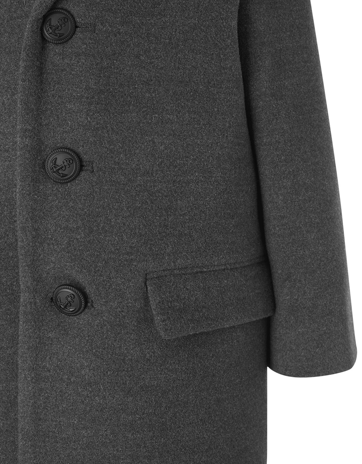 Long Top Coat Grey