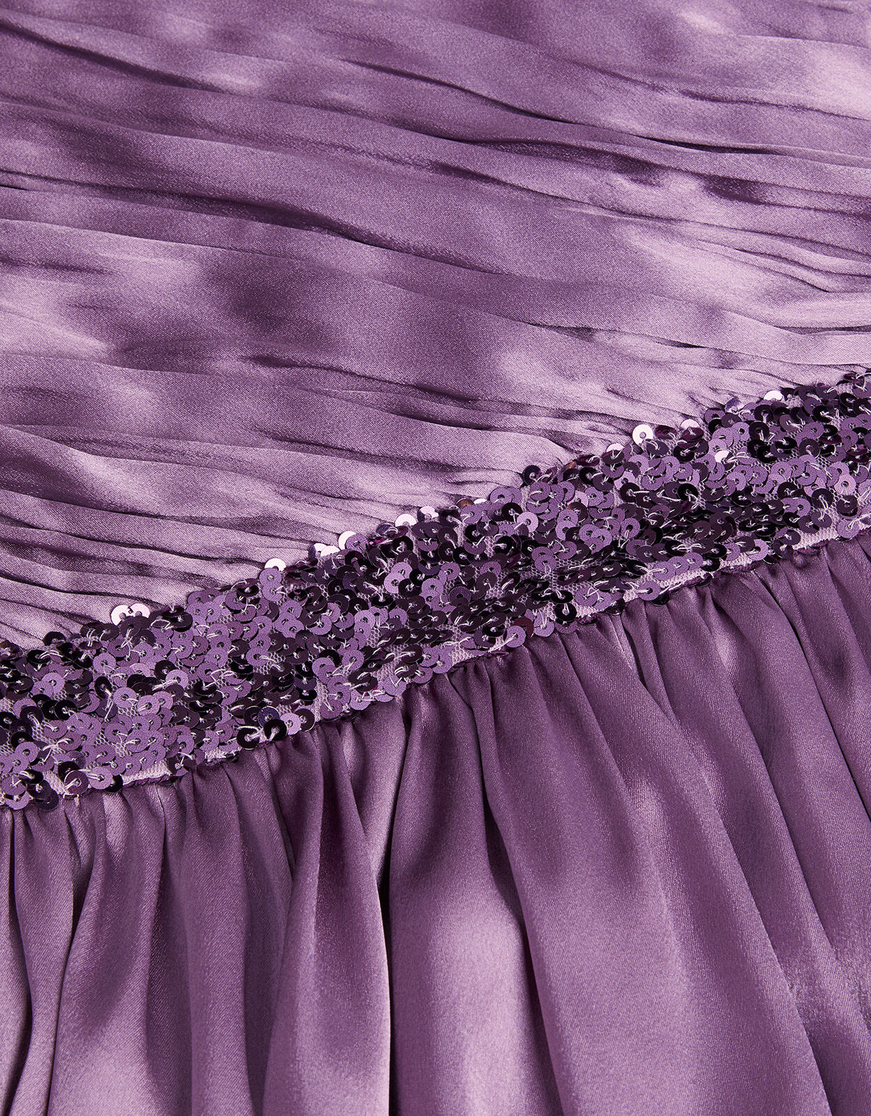 Satin Abigail One Shoulder Dress Purple Girls Dresses Monsoon
