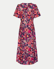 East Ishi Floral Embellished Midi Dress, Multi (MULTI), large