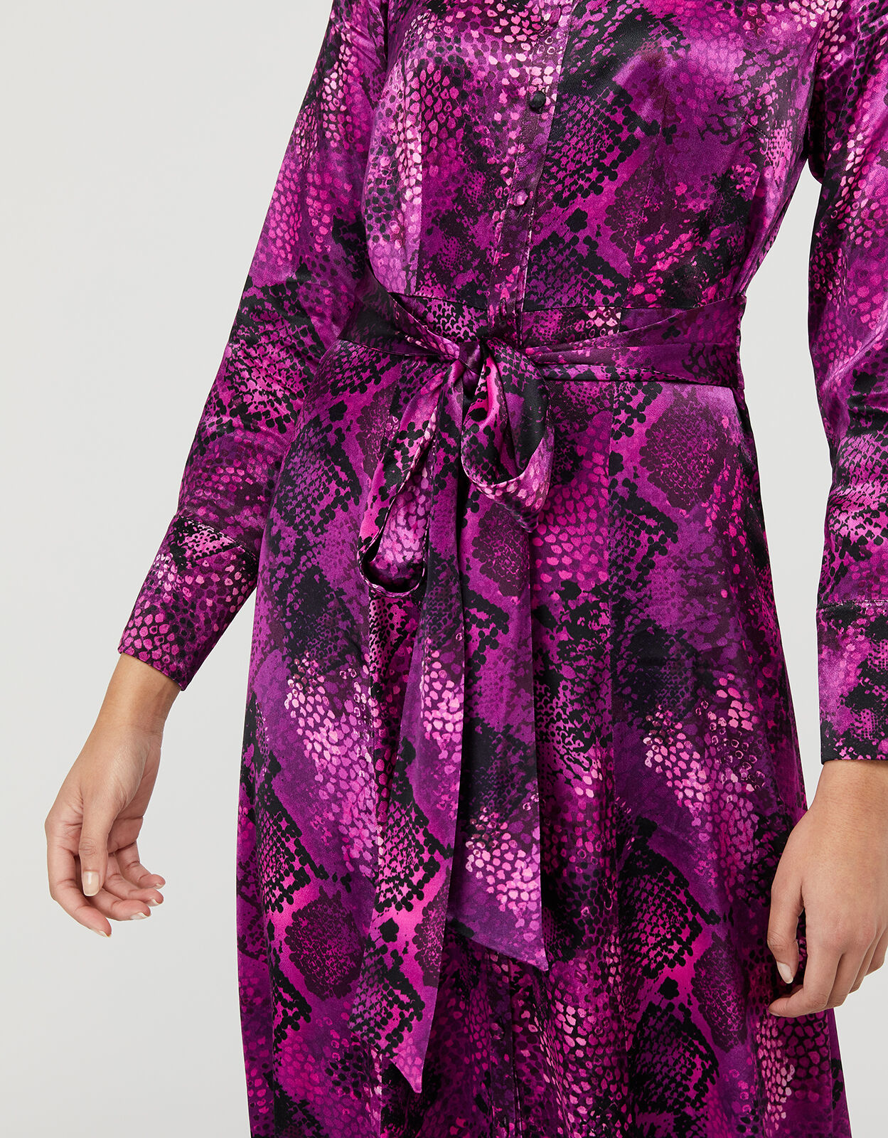 monsoon snake print dress
