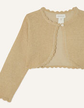 Baby Niamh Cardigan, Gold (GOLD), large