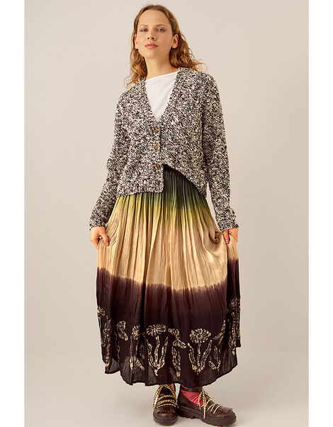 East Izzy Dip Dye Skirt, Multi (MULTI), large