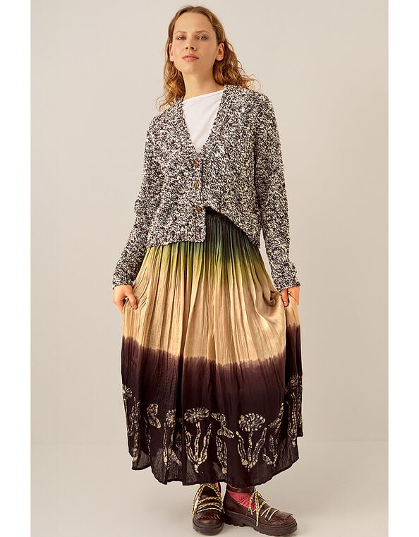 East Izzy Dip Dye Skirt, Multi (MULTI), large