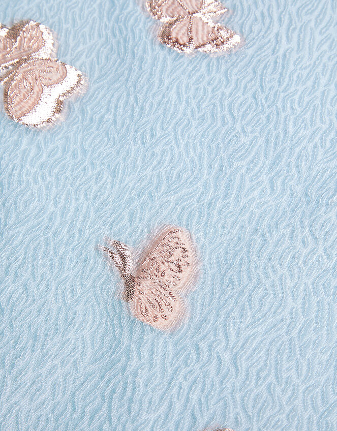 Butterfly Jacquard Set, Blue (BLUE), large