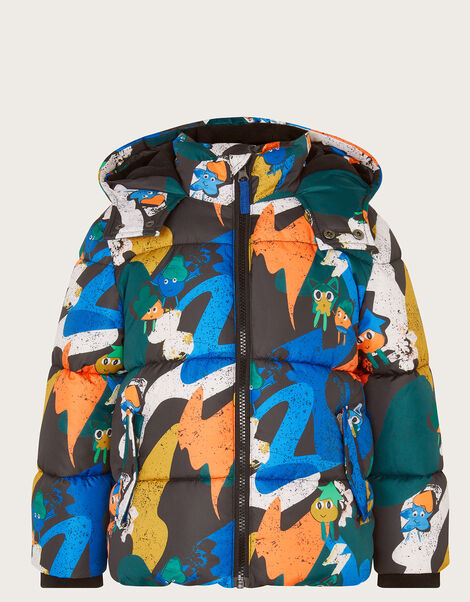 Padded Puffer Jacket, Multi (MULTI), large