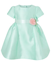 Baby Corsage Dress, Green (MINT), large