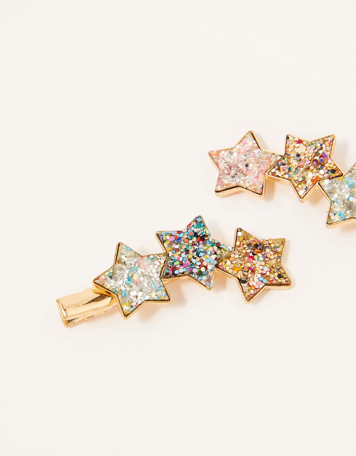 star hair clips