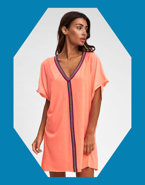 Pitusa Inca Abaya Mini Dress, , large