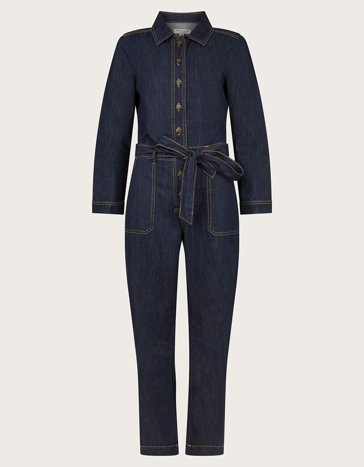 Monsoon denim hot sale jumpsuit