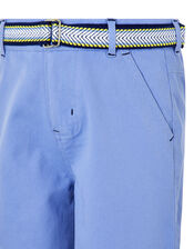 Blake Blue Shorts and Belt Set, Blue (BLUE), large
