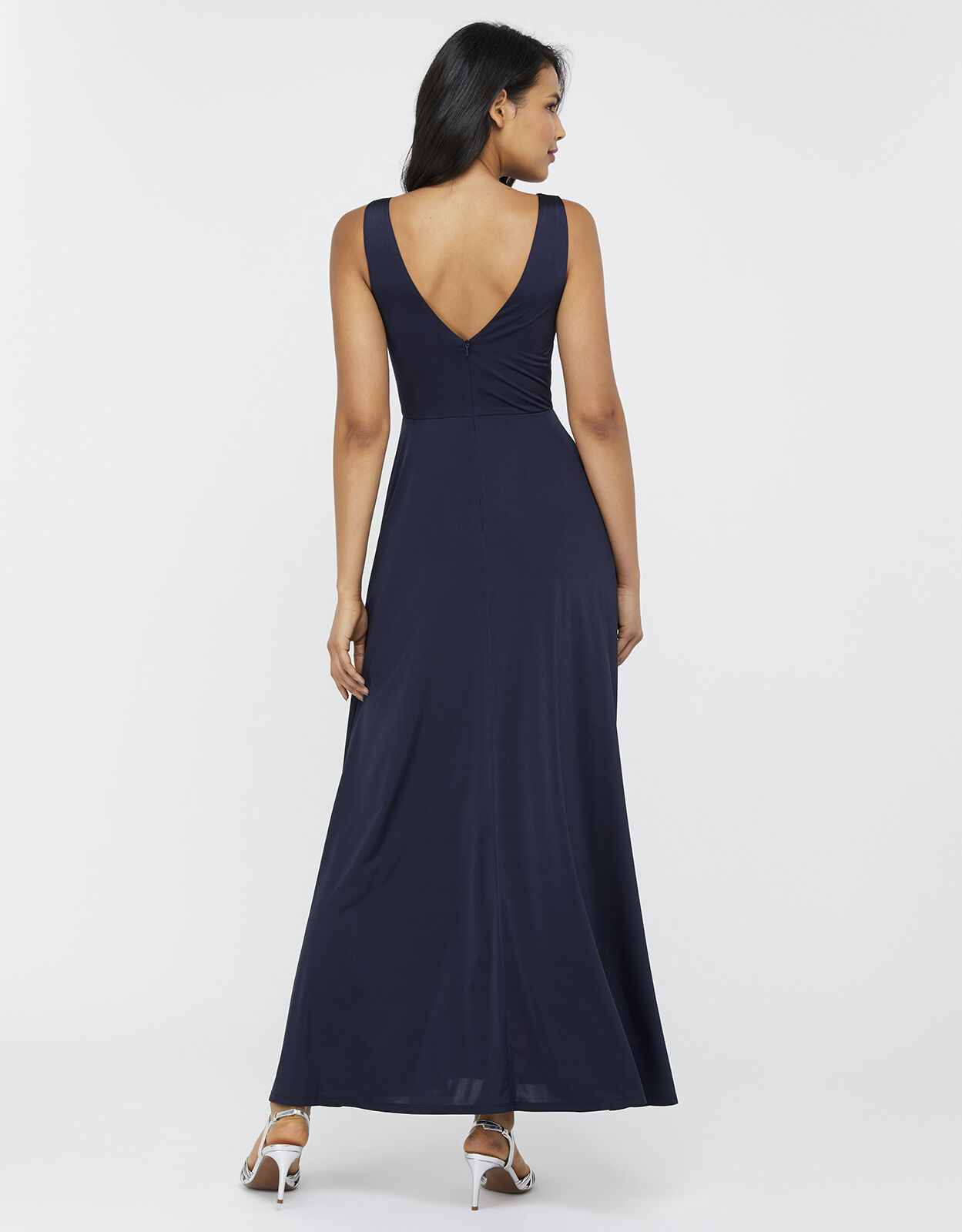 monsoon navy long dress