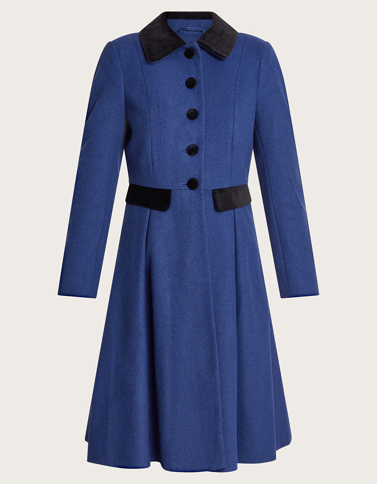 Monsoon fit clearance and flare coat