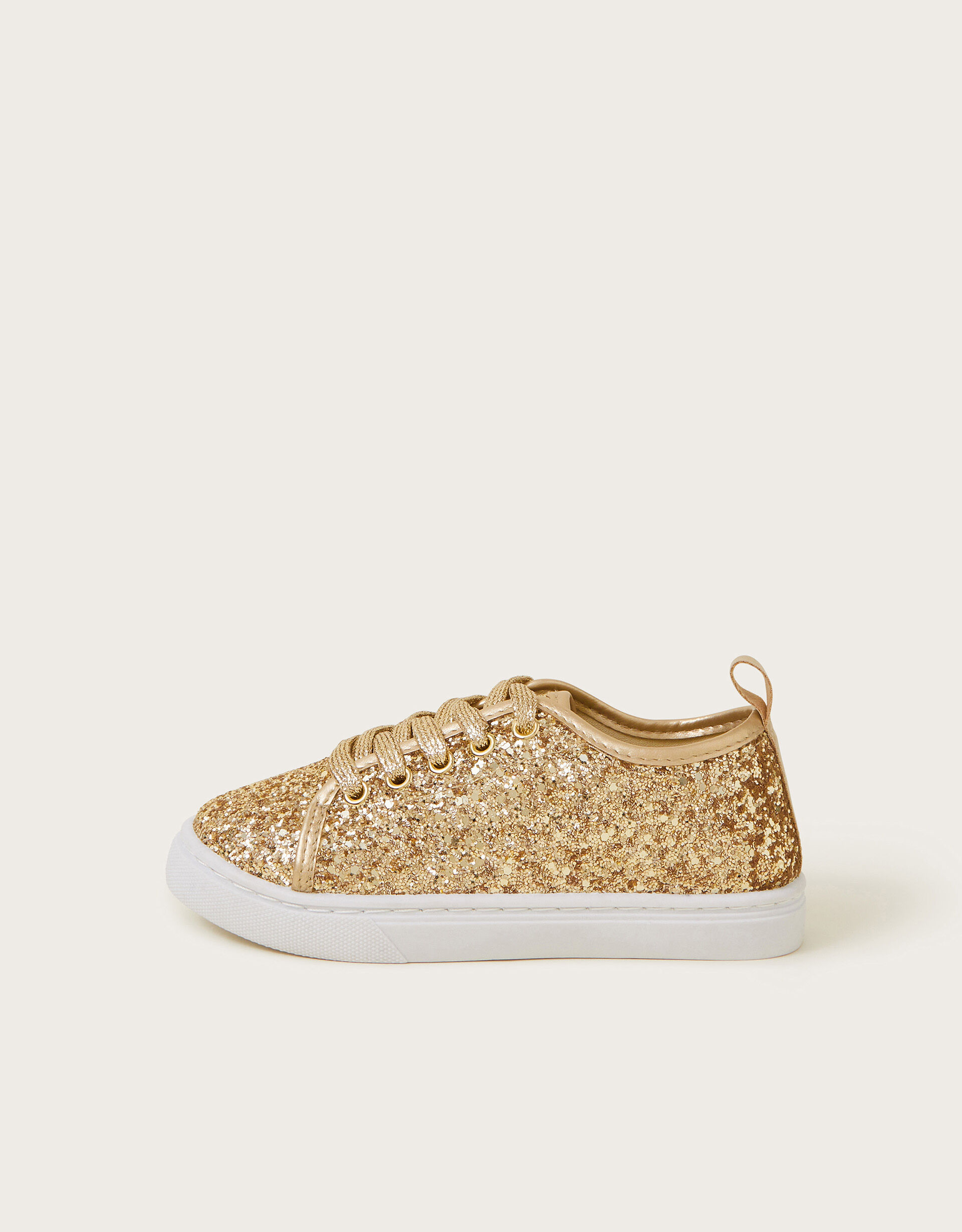 All gold tennis shoes store