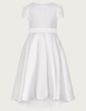 Henrietta Pearl Bodice Dress, White (WHITE), large