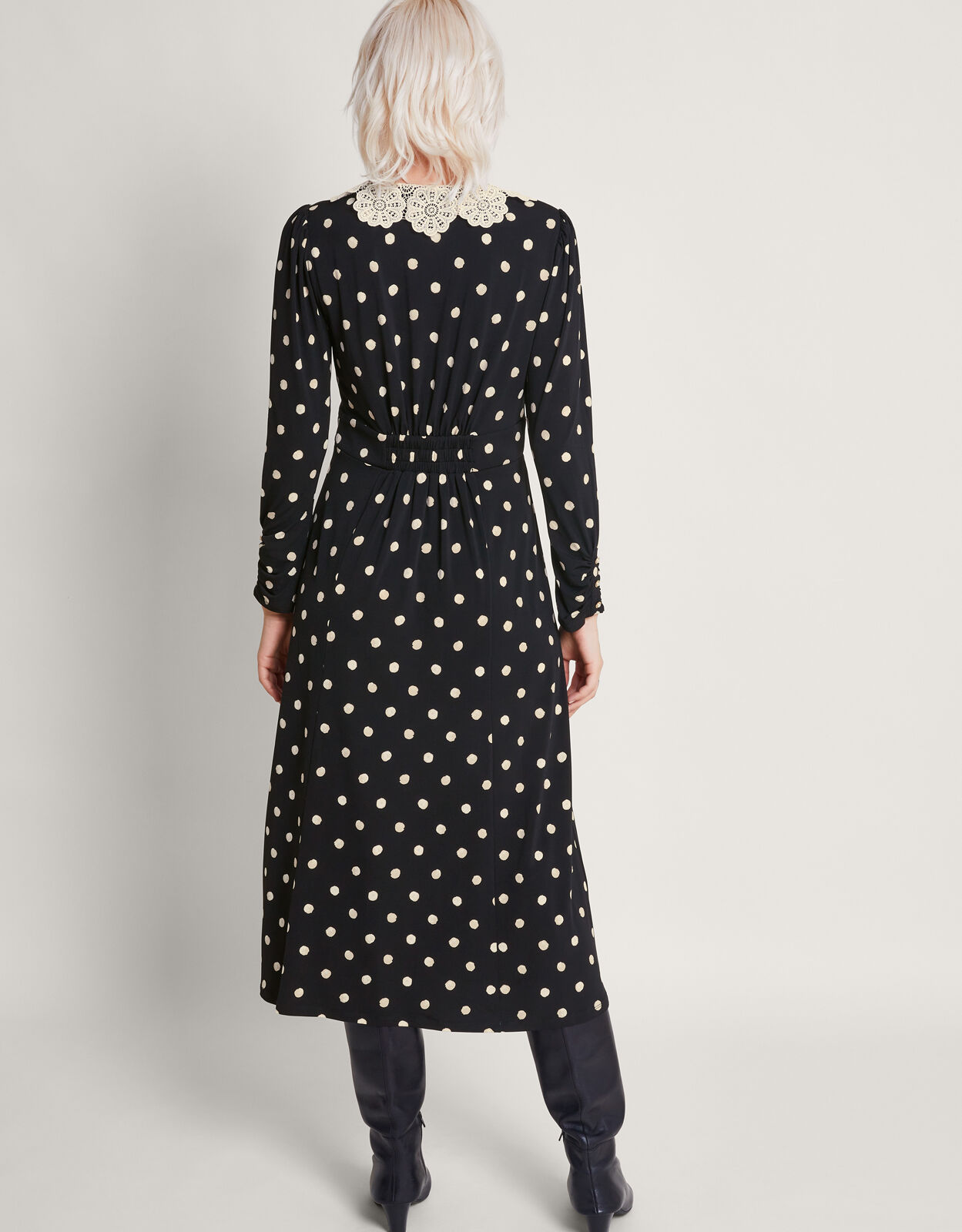 Monsoon top spotty dress