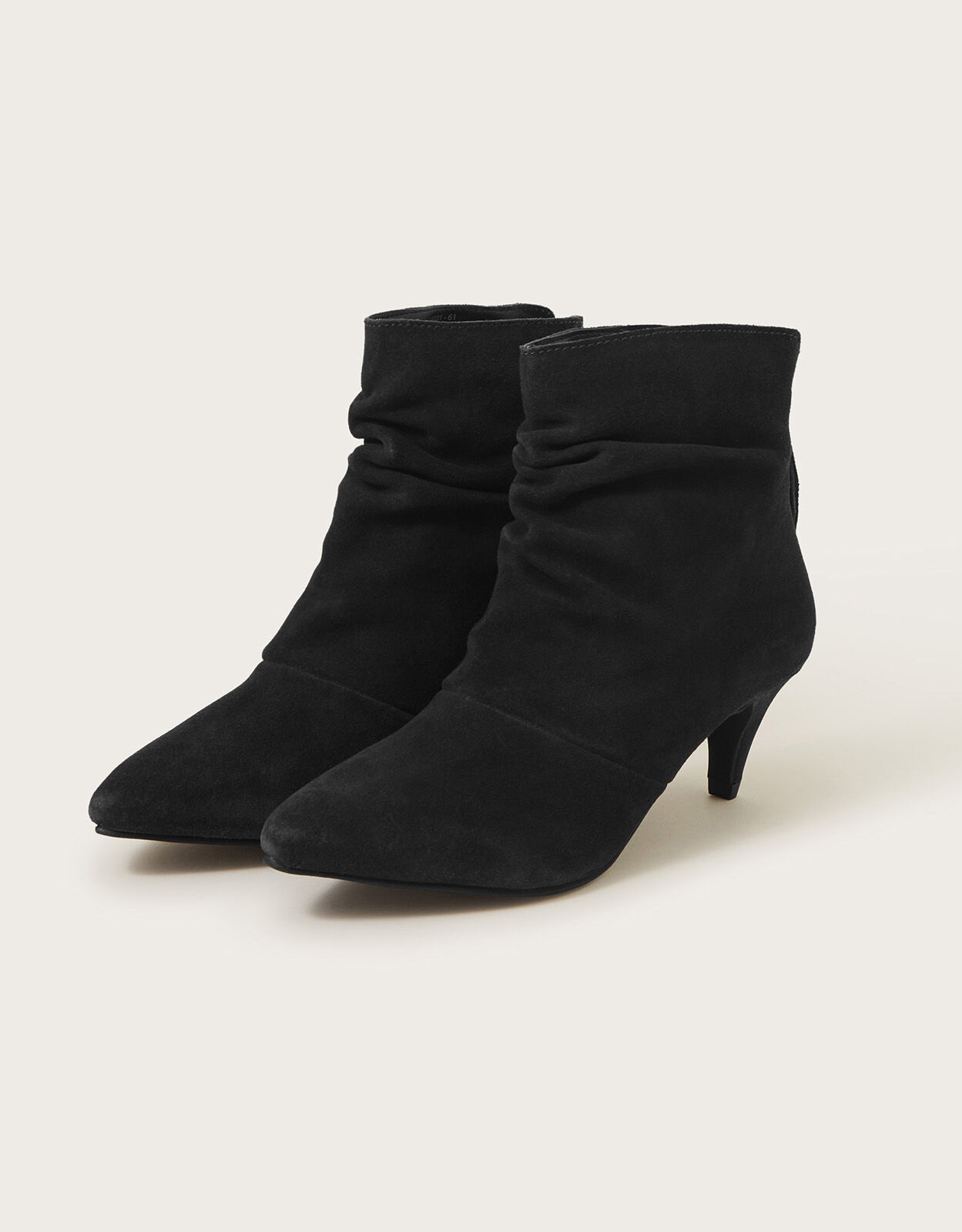 Kitten heel suede boots hotsell