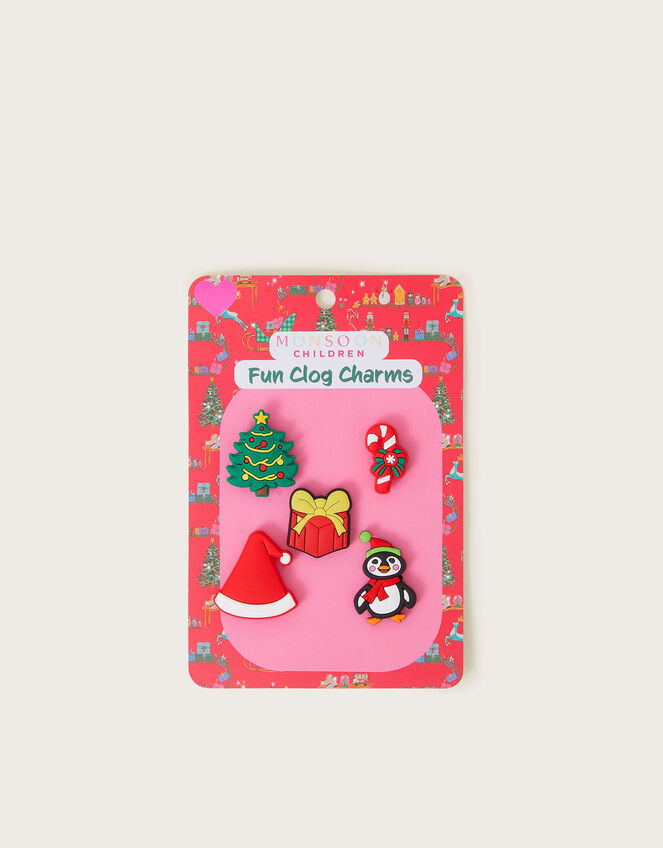 5-Pack Christmas Clog Charms, , large