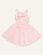 Baby Bunny Faux Fur Poncho, , large