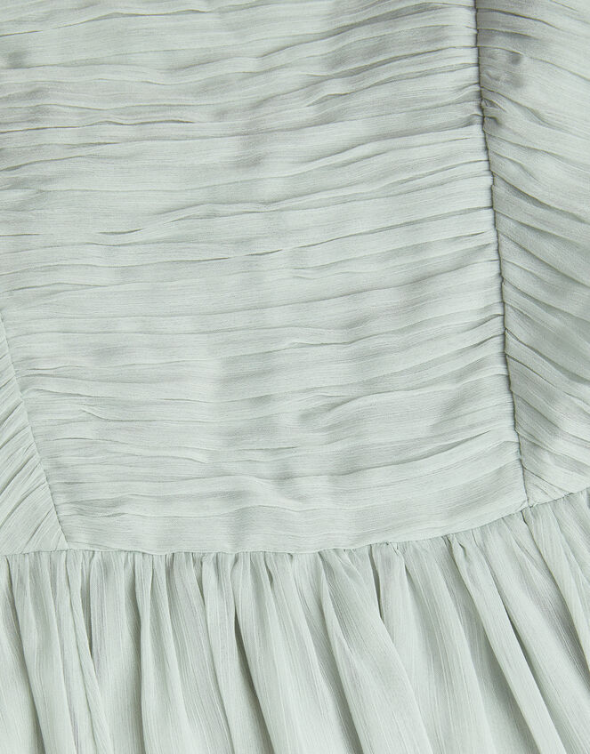 Ayo Halter Prom Maxi Dress, Green (SAGE), large