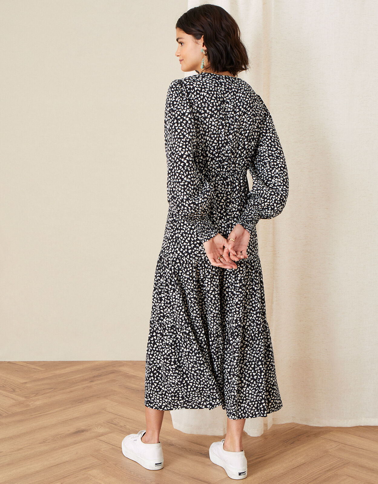 Monsoon heart discount dress