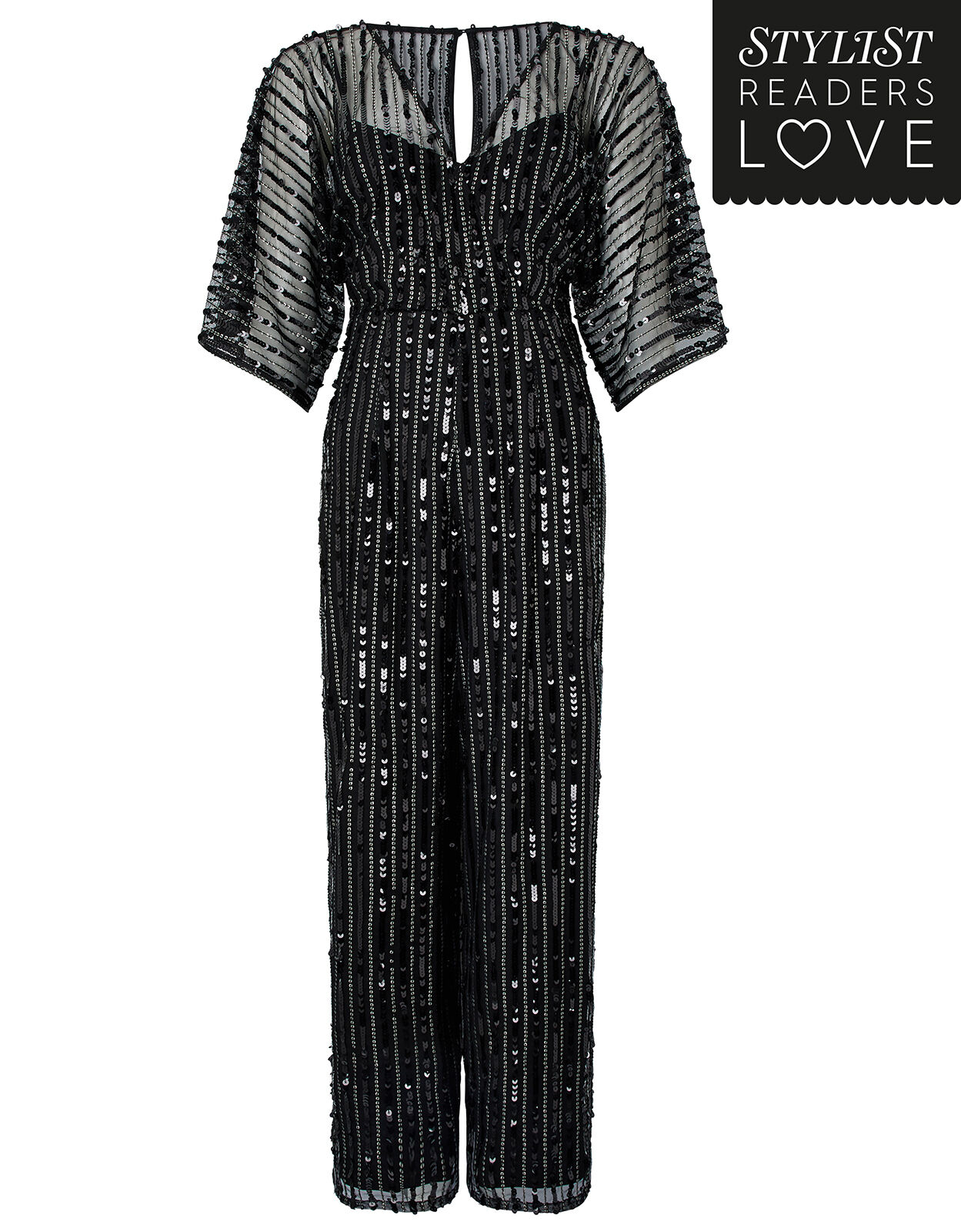 Monsoon sequin jumpsuit on sale