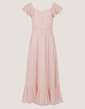 Sully Tie Back Prom Dress, Pink (PALE PINK), large