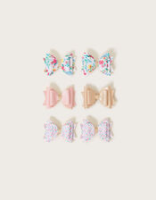 Bowtique Hair Clips 6 Pack, , large