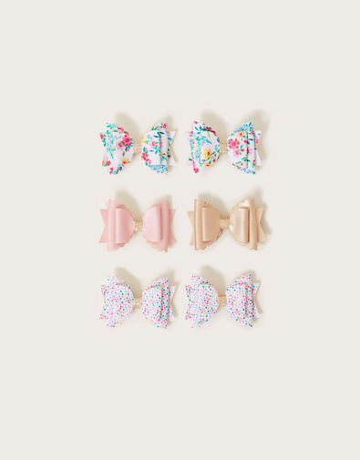 Bowtique Hair Clips 6 Pack, , large