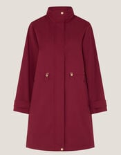 Ada Waterproof Raincoat, Red (BURGUNDY), large