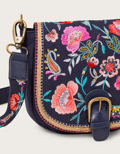 Embroidered Saddle Bag, , large